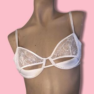 Victoria’s Secret deadstock white jeweled bra